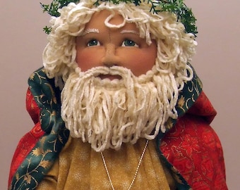 E-PATROON van de kerstman uit de oude wereld