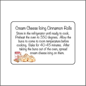 40  Cream Cheese Icing Cinnamon Roll Baking Instructions