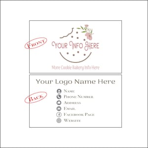40 Bakery Logo Business Cards