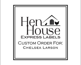 Custom Order for Chelsea Larson