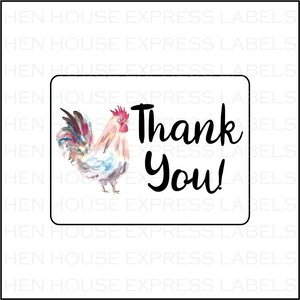 48 Thank you! Labels Stickers (egg carton labels, thank you labels)