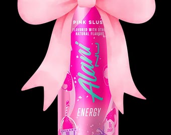 Alani pink slush with bow DIGITAL FILE