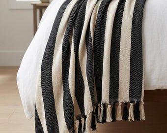 Cotton Quilt, Bed Cover, Multi-purpose Blanket, Turkish Cotton Throw, Gift for Home Lovers