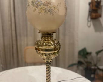 Vintage Brass Table Lamp