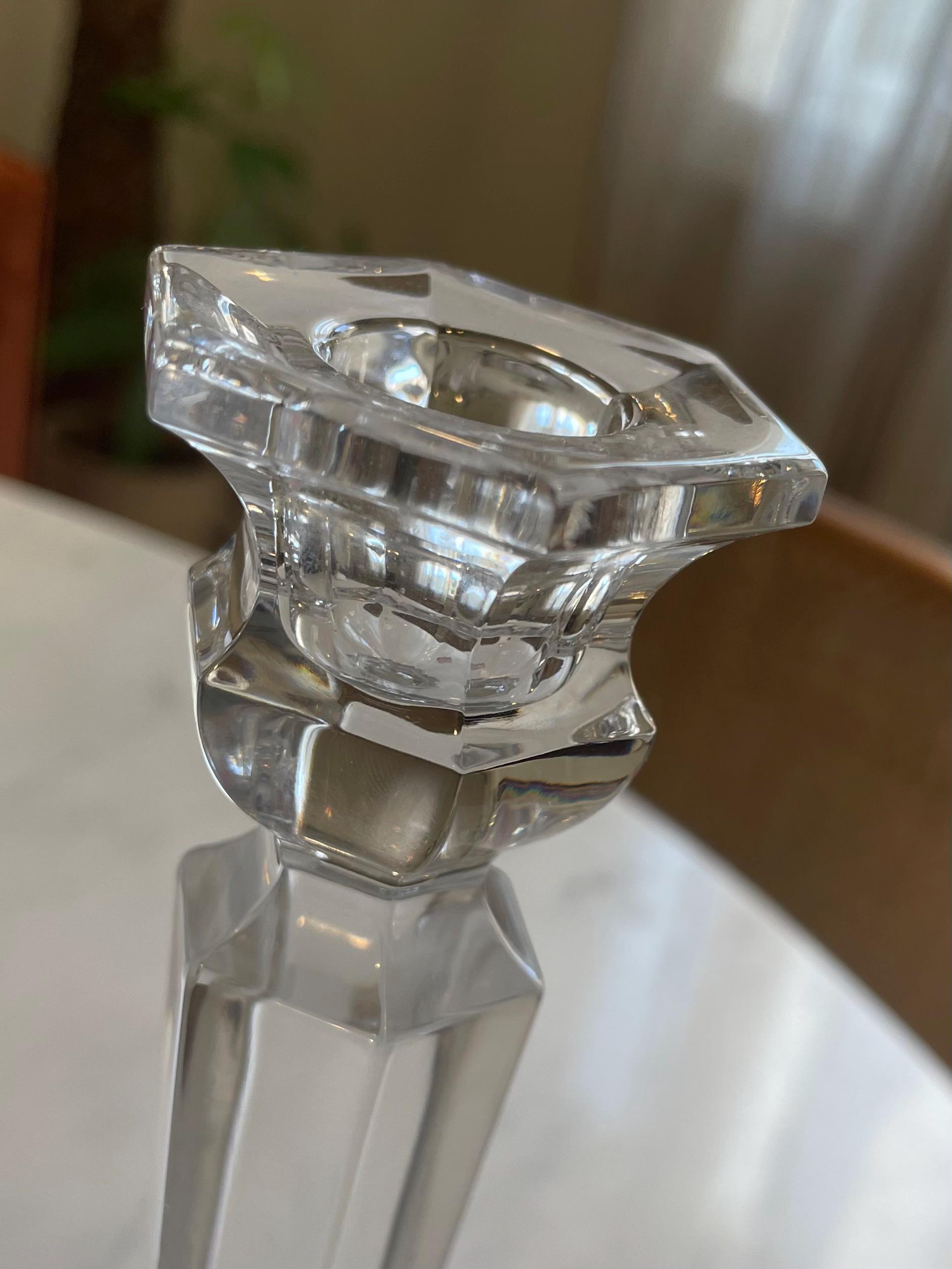 Mikasa Crystal Candle Holdersnull