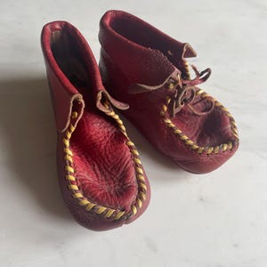 Vintage Moccasin Baby Shoes