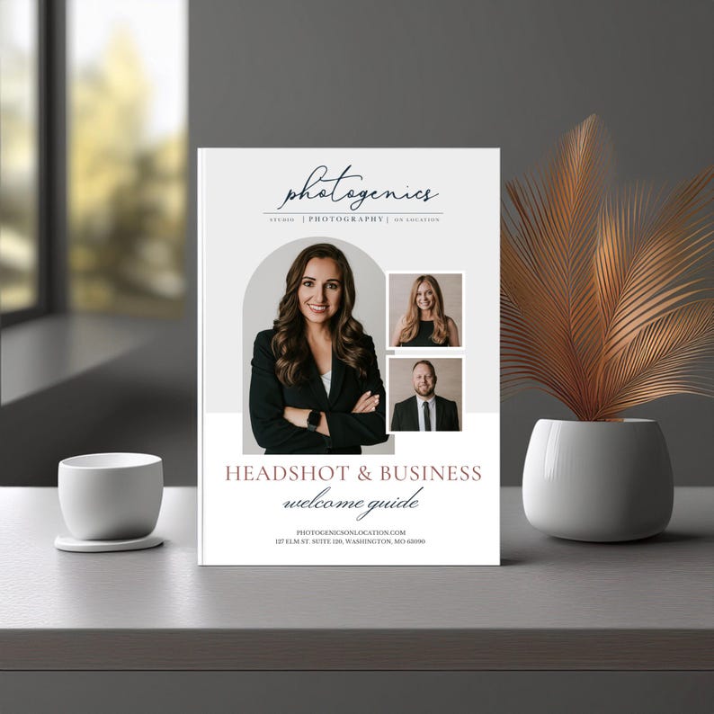 Headshot Client Guide Template: Customizable Photography Style Guide ...