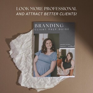 Modello di guida per la fotografia di branding / Pianificatore di preparazione della sessione / Canva per fotografi