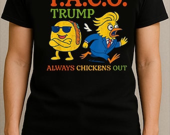 Immer Hühner raus Png, Taco Trump Png, lustiger Anti Trumpf Taco Png, politischer Humor Png, Anti Trumpf Geschenk Taco Trumpf Png