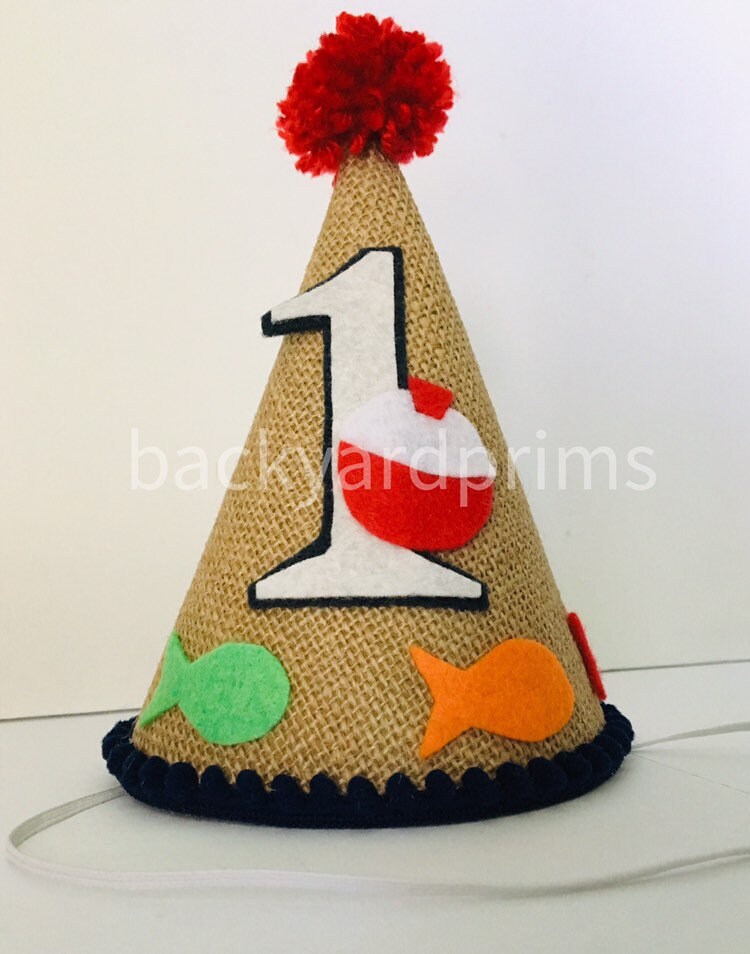 Party Hat Fishing Party Birthday Party 