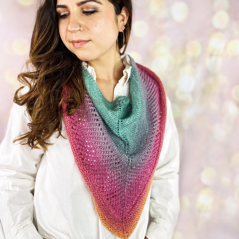 Knit Pattern Wonderland Yarns: Southwold Cowl DIGITAL PATTERN ONLY image 1