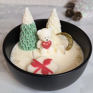 Christmas candles, soy wax