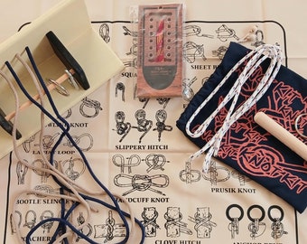 Knot Master Set: Essential Knots Collection for Scouts and Hikers