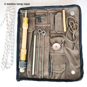 Wilderness Survival Essentials: Bow Drill Fire Making Kit