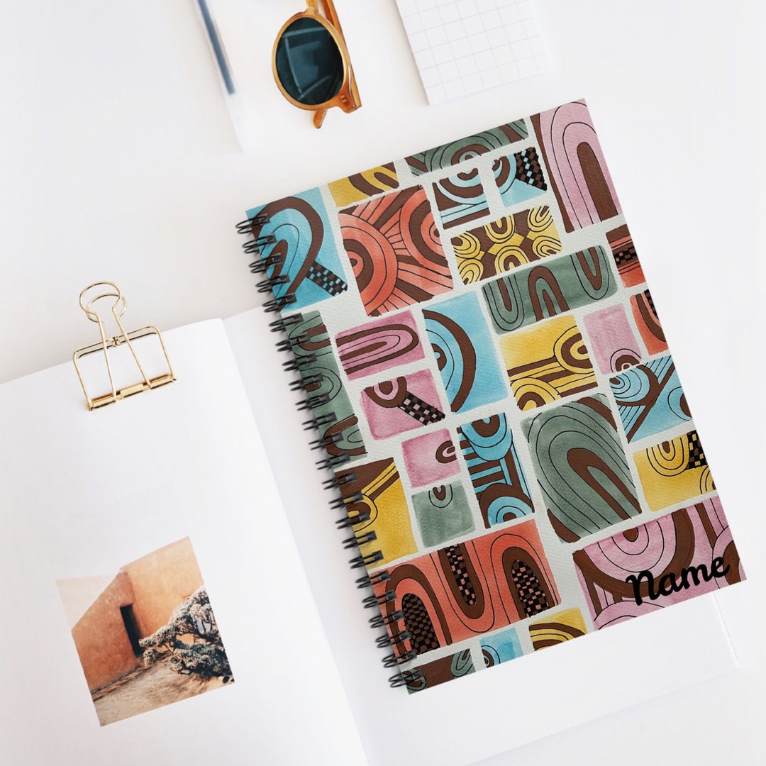 Personalized Watercolor Art Notebook: Custom Spiral Journal - Etsy