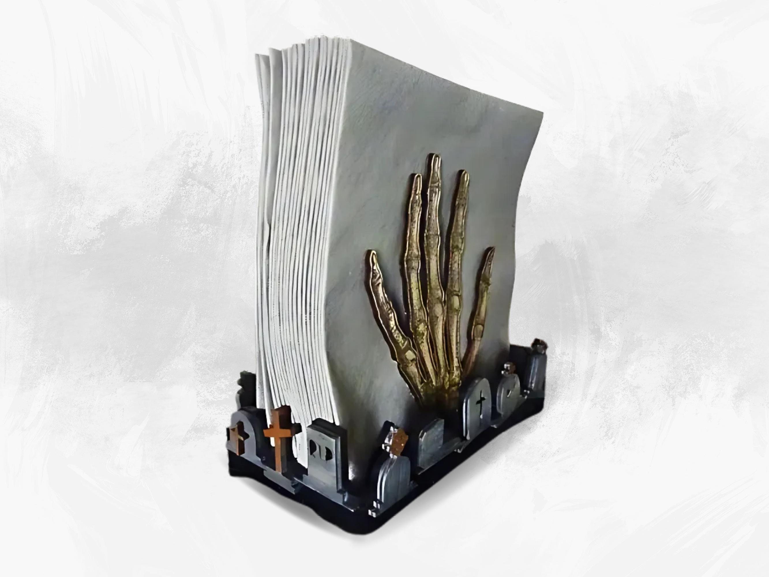 Statuetta Commemorativa A Forma Di Piuma Per Tomba - Decorazione Resistente Alle Intemperie Con Scritta - 3 Motivi (Innamorato)
