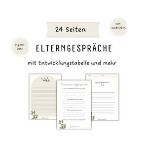 Les réunions parentales simplifiées avec 24 pages