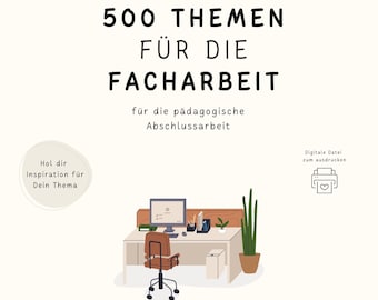 500 ideas de temas para trabajos de investigación educativa | Guarderías, jardines de infancia y escuelas | Ideas para trabajos de investigación pedagógica (PDF) | Formación de educadores |