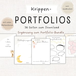 36 portfolio templates for the nursery
