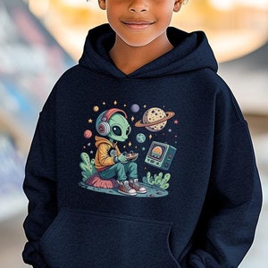 Boys space hoodie 2025