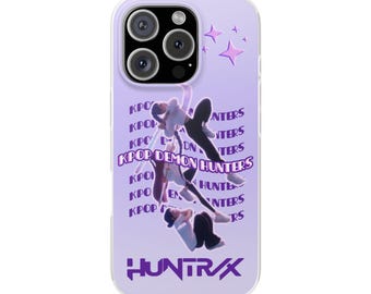K-Pop Demon Hunters Phone Case - Cute K-pop iPhone Cover - Korean Anime Style Gift - Cover for Fans - Stylish Mobile Accessory