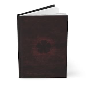 5 Leaf Black Clover Grimoire Notebook image 3