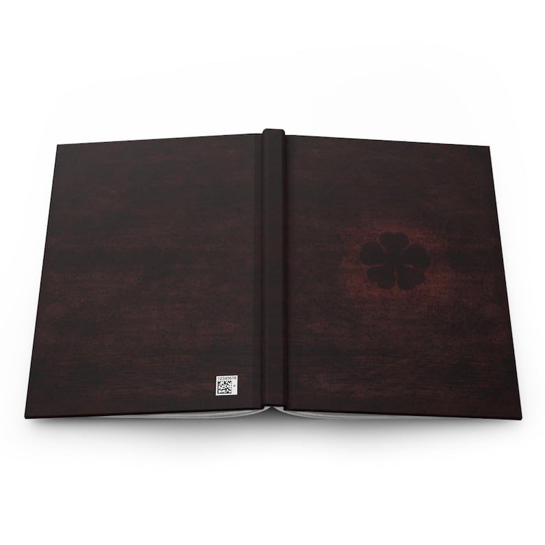 5 Leaf Black Clover Grimoire Notebook image 5