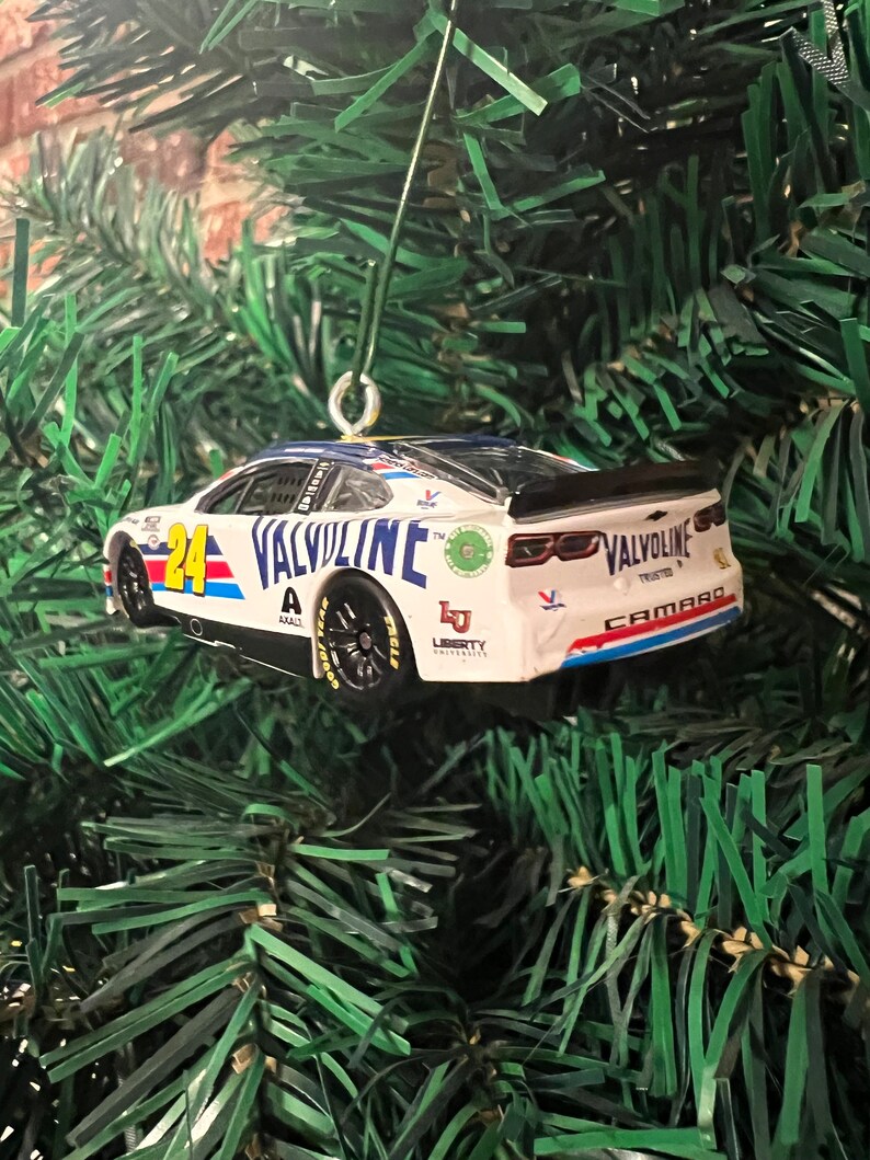 NASCAR 24 William Byron Race Car Christmas Ornament Choose One Purchase