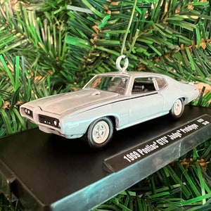 1969 Pontiac GTO Judge Car Christmas Ornament! Gray! Purchased Benefits Physical Education and Sports programs!!