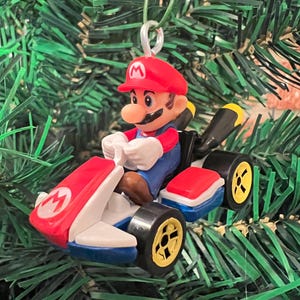 Super Mario Kart Character Mario Christmas Ornament! Purchase Supports Physical Education And Sports Programs!