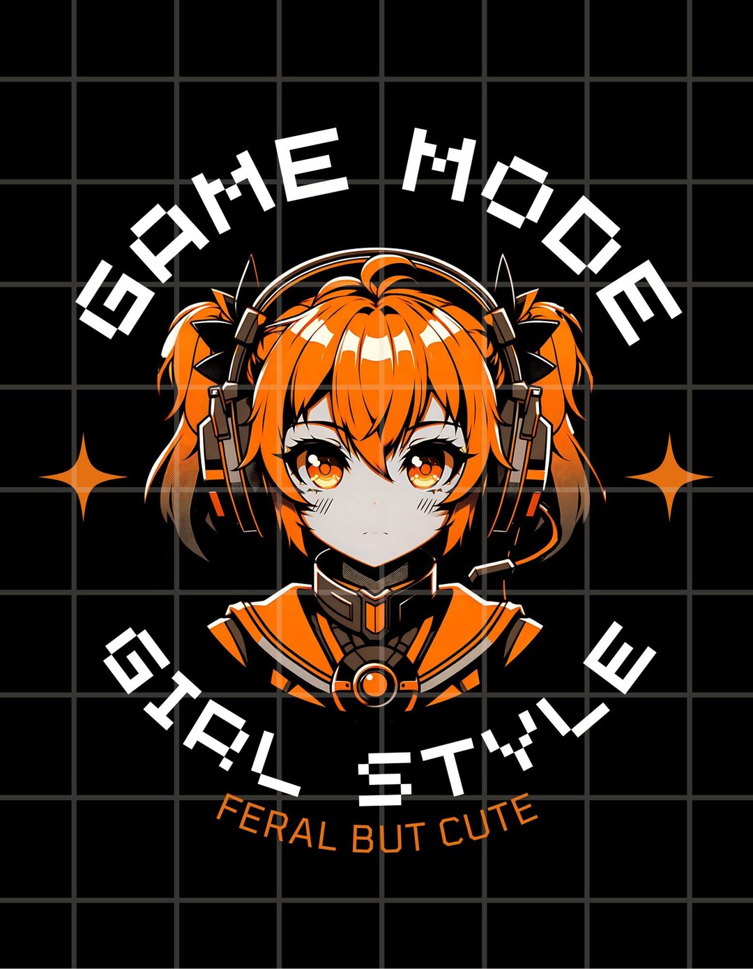 Cute Gamer Girl PNG for Sublimation, Anime Girl Png, Gamer Gifts, Gamer ...