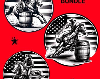 Barrel Racing png, western png, cow-boy png, rodéo png, t-shirt Boy Barrel Racer, TÉLÉCHARGEMENT NUMÉRIQUE, cheval png, design western, png