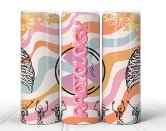 Radiology Tech 20oz Skinny Straight Tumbler Wrap, Xray tech, Radiology Tumbler Sublimation Design, Medical wrap, Digital Download, PNG file