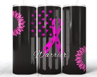 Brustkrebs Png, Fake Cancer, Brustkrebs Tumbler Wrap 20 Unzen Skinny Sublimation Design, sofortiger NUR DIGITALER DOWNLOAD, Cancer warrior