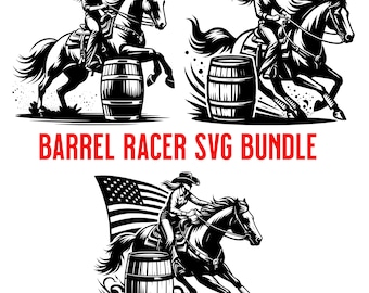 Svg course de barils, cheval svg, svg Western, cow-girl SVG, téléchargement numérique, cadeaux cow-girl, cadeaux course de barils, rodéo svg, cowgirl up
