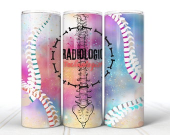Radiology Tech 20oz Skinny Straight Tumbler Wrap, Xray tech, Radiology Tumbler Sublimation Design, Medical wrap, Digital Download, PNG file