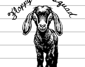 Funny Goat SVG, PNG & JPEG, Sublimation for Shirts and More, goat shirt, goat png, funny goat svg, farm gift, farm png, goat clipart