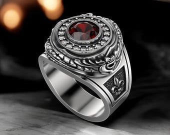 Handcrafted Sterling Silver Ouroboros Snake Ring: Infinity Symbol Jewelry