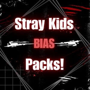 STRAY KIDS Bias Pack Stay Merch | Kpop Fan Gift Set with Bracelet Stickers Photocard | SKZ Handmade Accessories