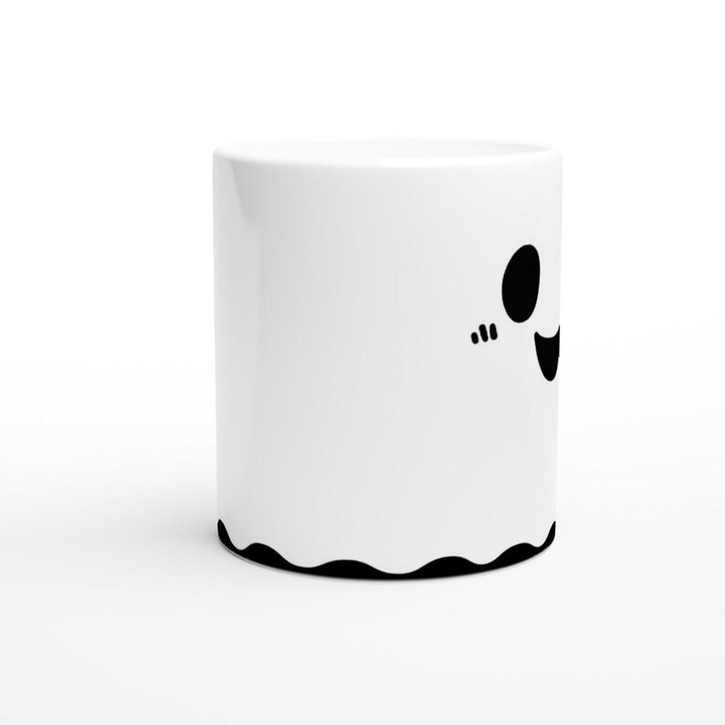 Cute Ghost Mug, Spooky Season Halloween Gift image 3