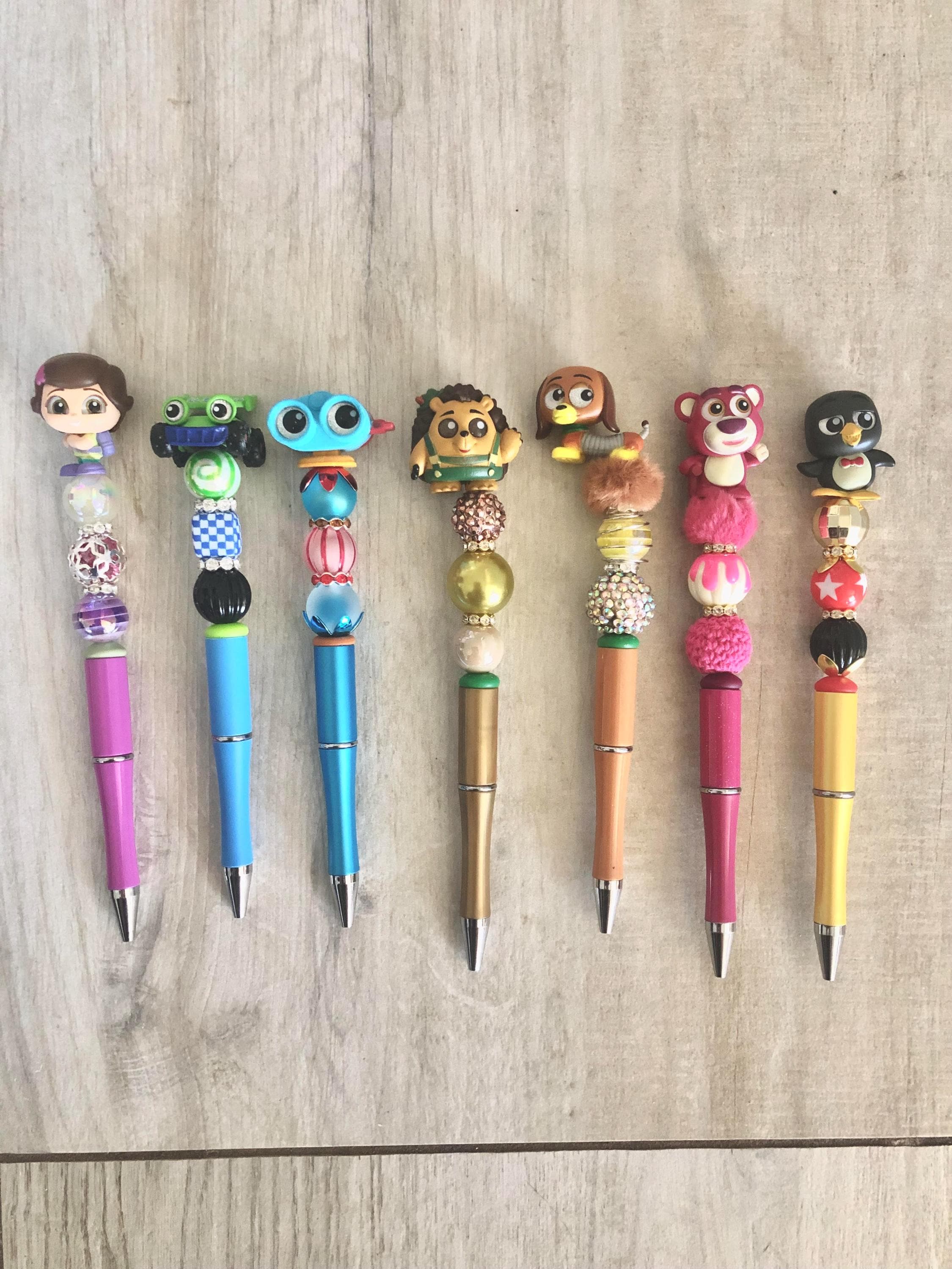 TOY story & Friends Inspired Customized Character Beaded Pens