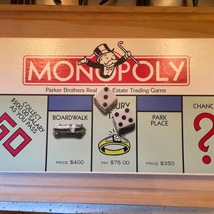 Vintage Monopoly Game