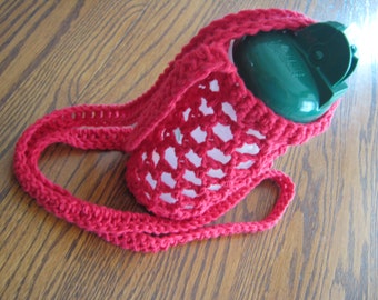 Crochet Water Bottle Holder or Carrier