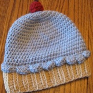 Blueberry Cupcake Beanie