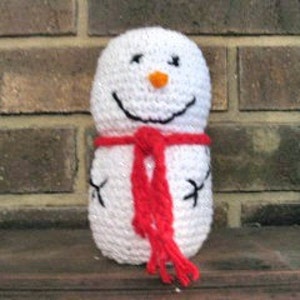 Crocheted Snowman