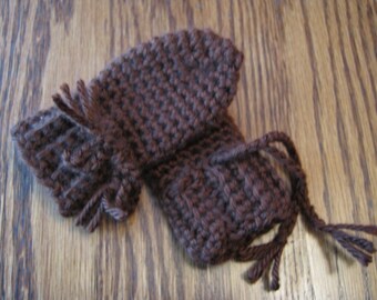 Thumbless Infant Mittens