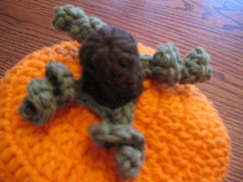 Pumpkin Beanie Flapper Style image 4