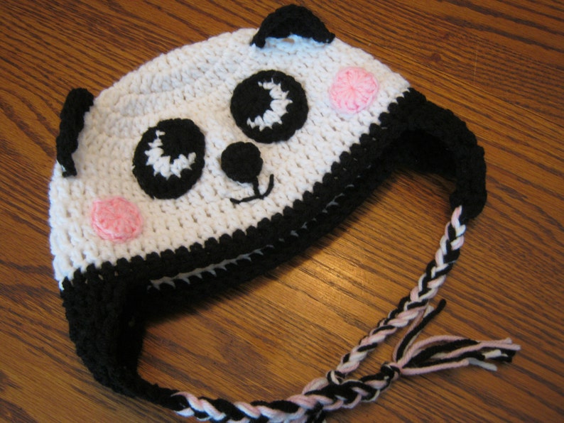 Panda Earflap Hat main image 0