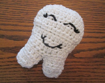 Crochet Tooth Fairy Pillow