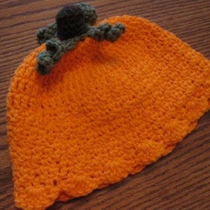 Pumpkin Beanie Flapper Style image 3